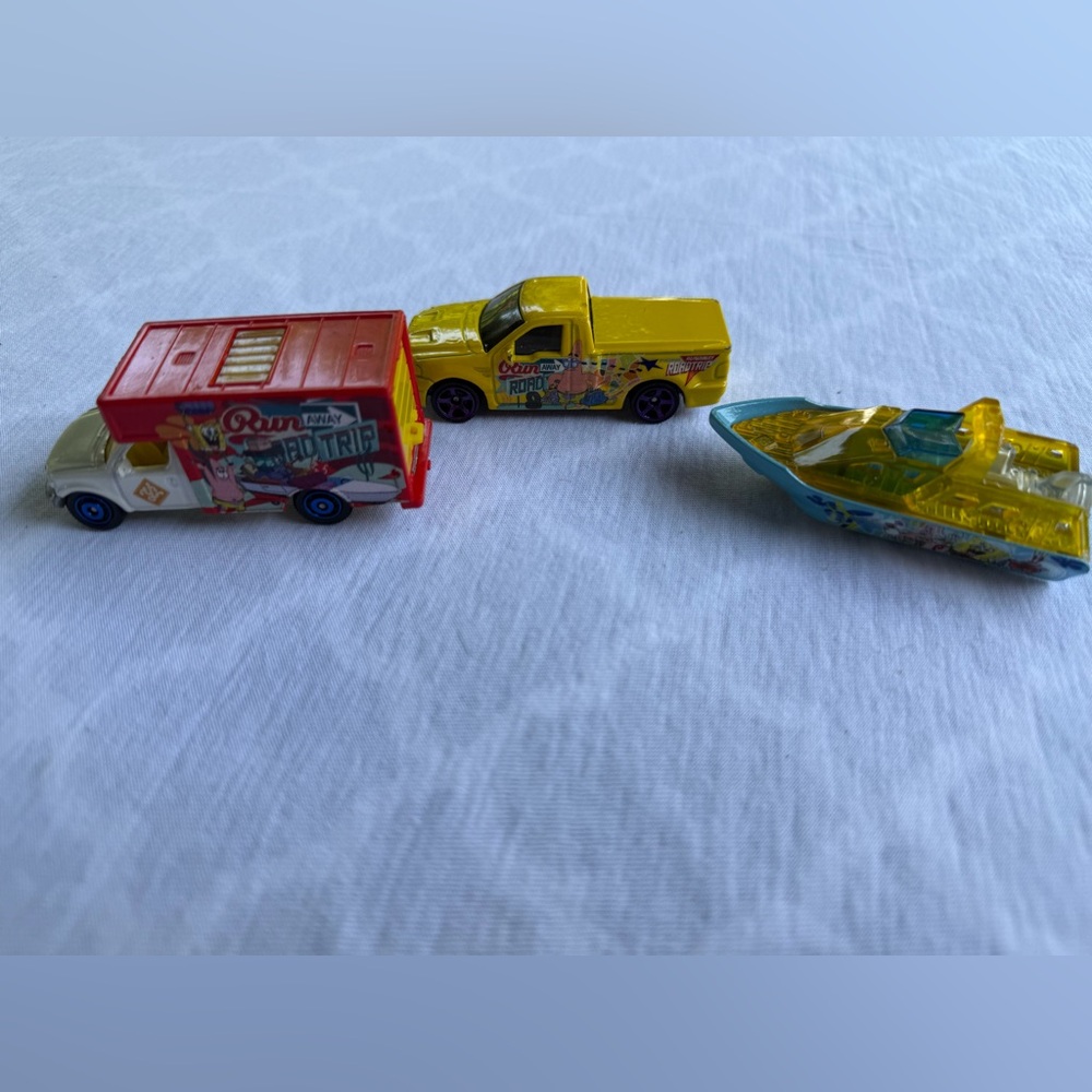 Nickolodeon Matchbox SpongeBob Squarepants cars
